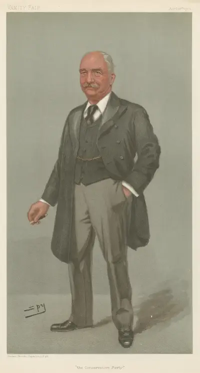 Politicians ‘the Conservative Party’. Mr. Richard William Evelyn Middleton. 18 April 1901 av Leslie Matthew Ward