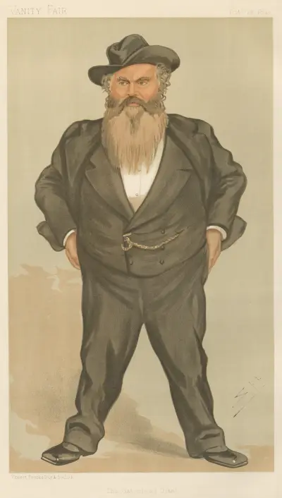 Politiker – 'The Gateshead Giant'. Mr. William Allen. 26 oktober 1893 av Leslie Matthew Ward