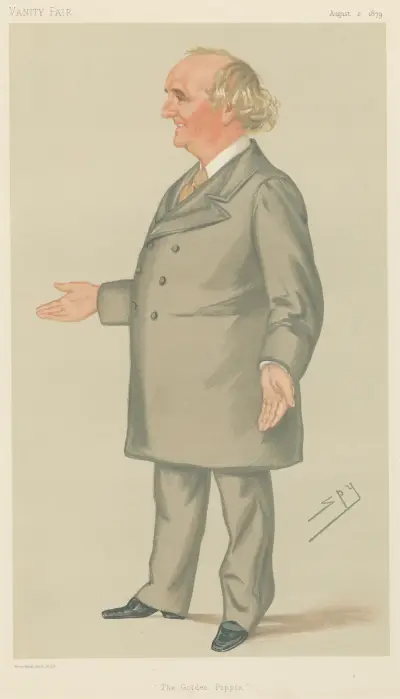 Politicians – ‘The Golden Pippin’. Mr. William Cunliffe Brooks. August 2 av Leslie Matthew Ward
