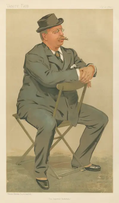 Politicians – ‘The Imperial Institute’. Sir John Richard Somers. Vine. 27 July 1893 av Leslie Matthew Ward