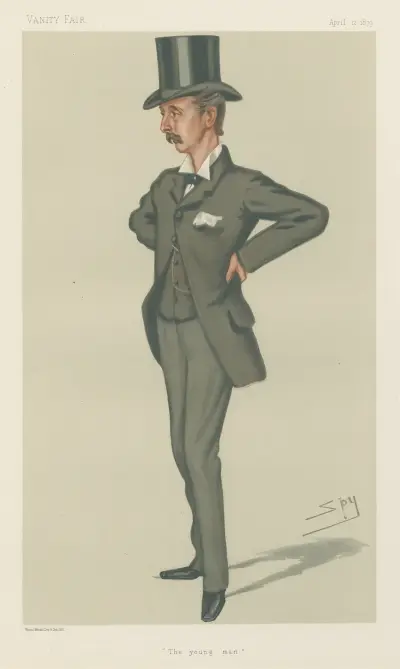 Politicians – ‘The young man.’ The Hon. Edward Stanhope. 12 April 1879 av Leslie Matthew Ward