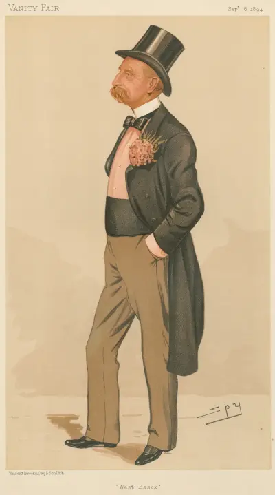 Politicians – ‘West Essex.’ Col. Amelius Richard Mark Lockwood. 6 September 1894 av Leslie Matthew Ward