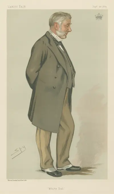 Politicians – ‘White Dial’. The Earl of Stair. 22 September 1883 av Leslie Matthew Ward