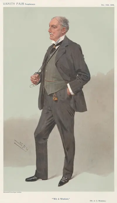 Politicians – ‘Wit and Wisdom’. Mr. A.C. Plowden. 16 December 1908 av Leslie Matthew Ward