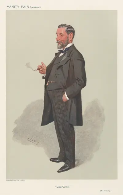 Eisenbahnbeamte – „Great Central“. Mr. Samuel Fry. 30. Oktober 1907 von Leslie Matthew Ward