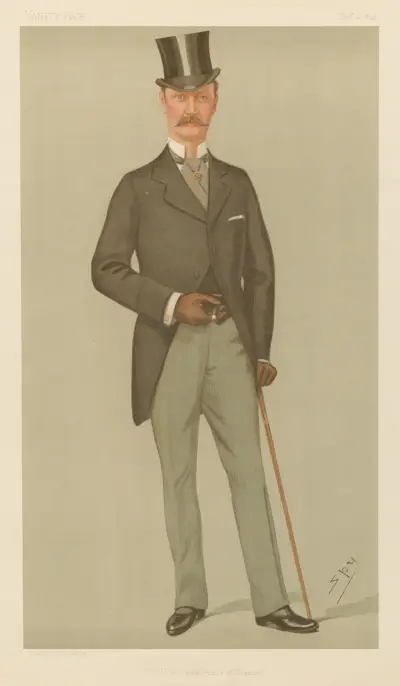 Royalty; ‘H.R.H. The Crown Prince of Denmark’, Prince Christian Frederick Charles William, December 12, 1895 av Leslie Matthew Ward