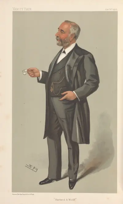 Skeppsredare; 'Harland and Wolff', The Right Hon. William James Pirrie, 8 januari 1903 av Leslie Matthew Ward