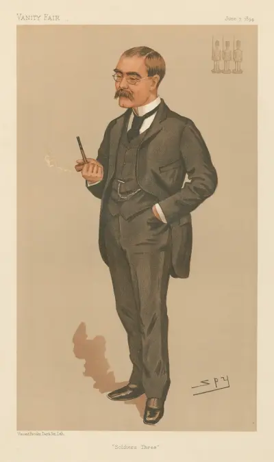 Soldiers Three, Rudyard Kipling av Leslie Matthew Ward