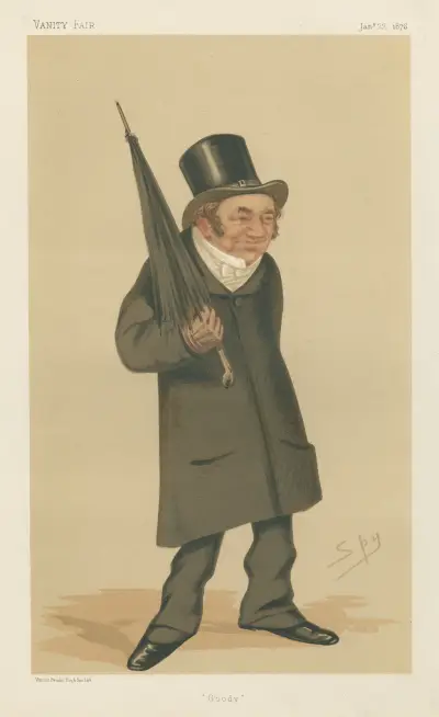Teachers and Headmasters; ‘Goody’, Reverand C. O. Goodford, January 22, 1876 av Leslie Matthew Ward