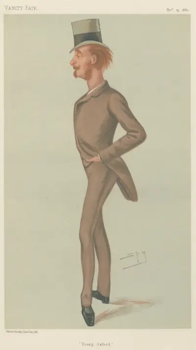 Teachers and Headmasters; ‘Young Oxford’, Viscount Lymington, November 13, 1880 von Leslie Matthew Ward