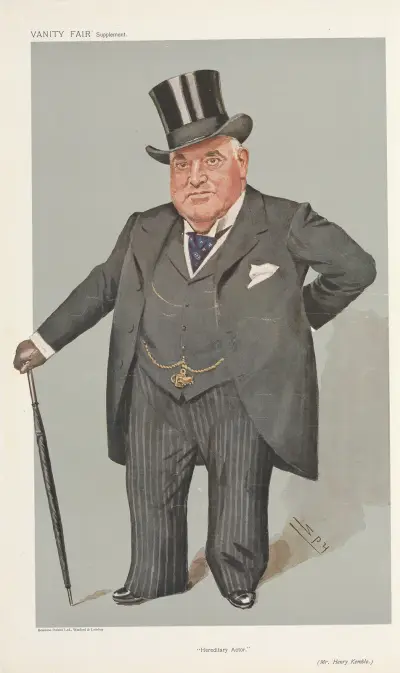 Theatre; ‘Hereditary Actor’, Mr. Henry Kemble, April 24, 1907 av Leslie Matthew Ward