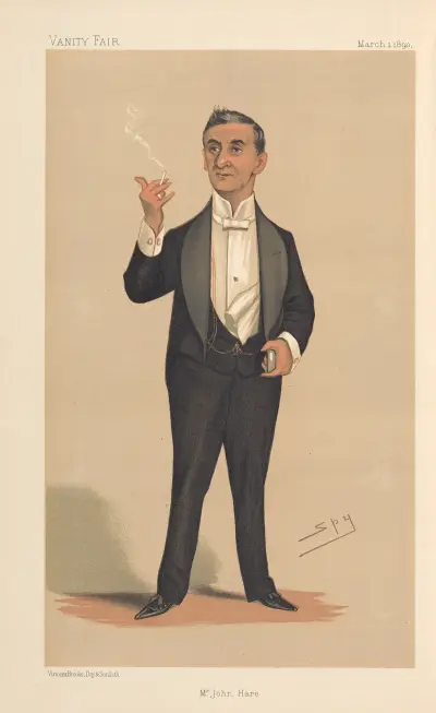 Teatr; Mr. John Hare, 1 marca 1890, Leslie Matthew Ward