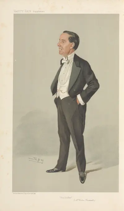 Theater; „The Duffer“, Mr. Weedon Grossmith, 16. November 1905 von Leslie Matthew Ward