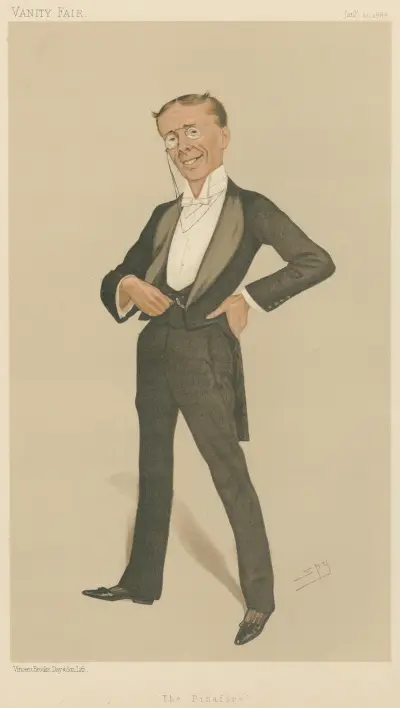 Theatre; ‘The Pinafore’, Mr. George Grossmith, January 21, 1888 von Leslie Matthew Ward