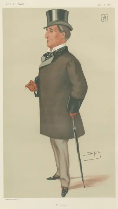 Turf Devotees; 'Freddy', Sir Frederick John William Johnstone, 7 december 1878 av Leslie Matthew Ward