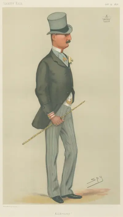 Turf Devotees; ‘Kilkenny’, The Marquess of Ormonde, October 12, 1878 av Leslie Matthew Ward