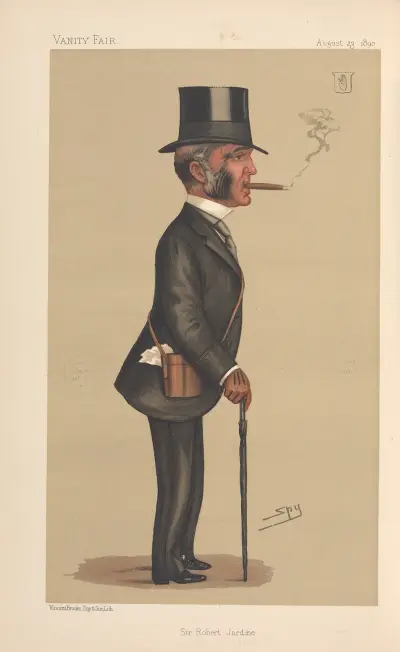 Turf Devotees; Sir Robert Jardine, August 23, 1890 von Leslie Matthew Ward