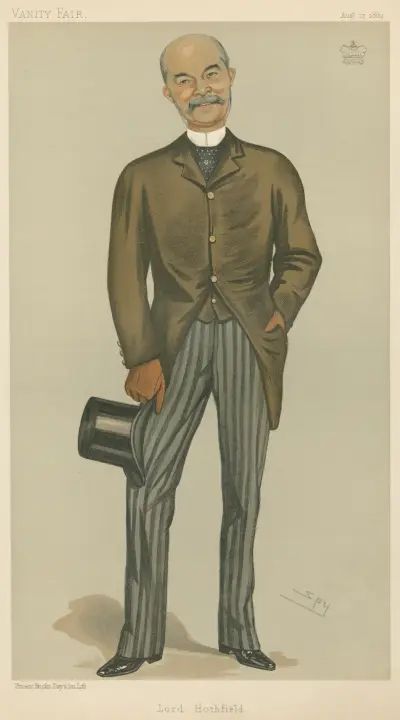 Turf Devotees; The Right Hon. Lord Hothfield, August 17, 1889 av Leslie Matthew Ward