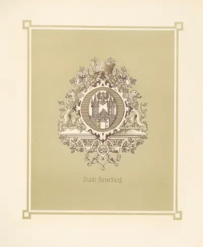 Heraldisches Alphabet Pl.15 av Adolf Matthias Hildebrandt