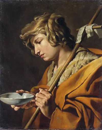 St John the Baptist av Matthias Stom