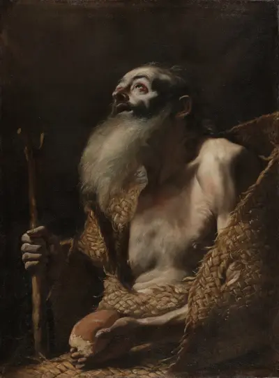 Svatý Pavel Poustevník, 1662, Mattia Preti