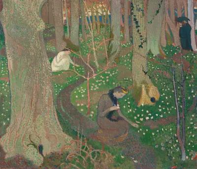 April oder Die Anemonen von Maurice Denis