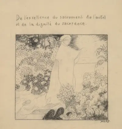 De l’excellence du sacrement et de la dignite du sacerdoce von Maurice Denis