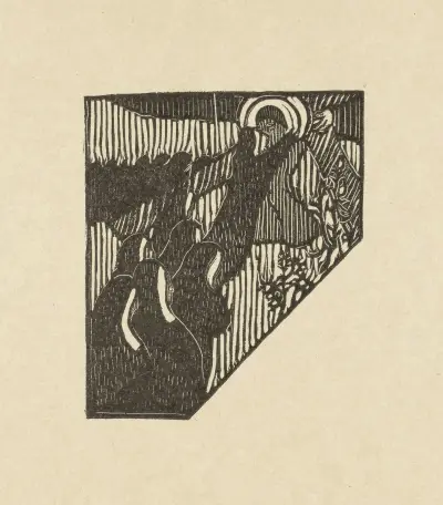 Deux nouveau bois pour Sagess de Paul Verlaine von Maurice Denis