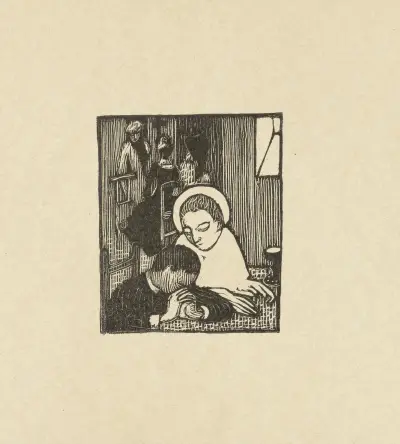 Deux nouveaux bois pour Sagesse de Paul Verlaine von Maurice Denis