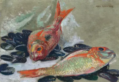Dorader och musslor av Maurice Denis