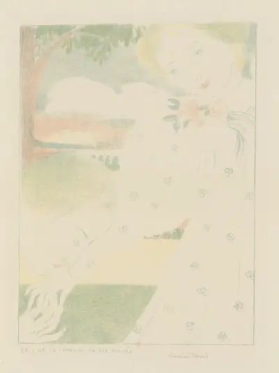 Et c’est la caresse de ses mains av Maurice Denis