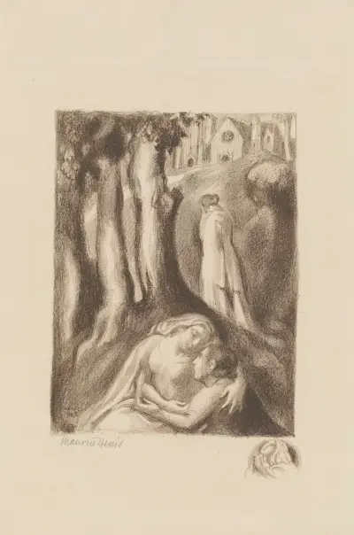 Frontispice pour Bérangère av Maurice Denis