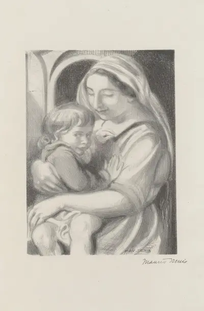 Stor moderskap av Maurice Denis
