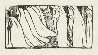 Illustration till dikt ur Paul Verlaines diktsamling Sagesse av Maurice Denis