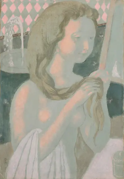 Flicka med fläta av Maurice Denis