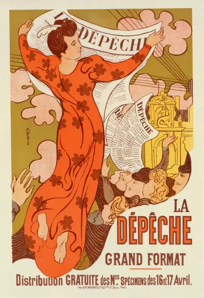 La Dépêche De Toulouse av Maurice Denis
