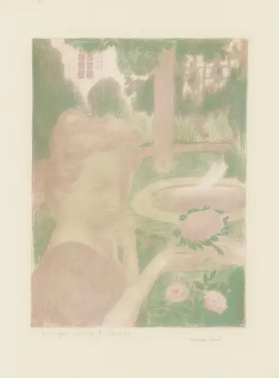 Der Morgenstrauß, die Tränen von Maurice Denis