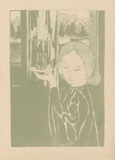 Marthe med flakongerna av Maurice Denis