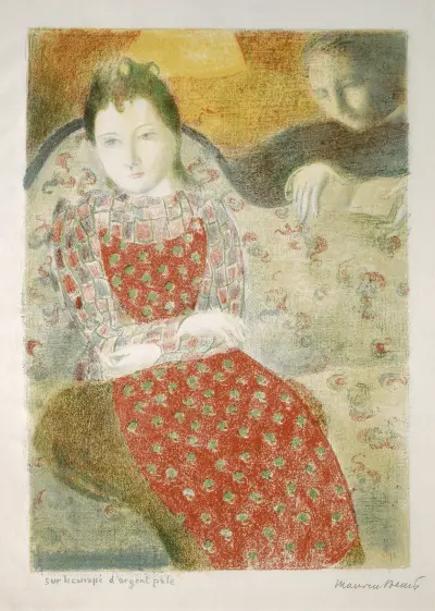 Na bladości srebrnej sofy, 1899, Maurice Denis