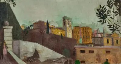 Rom, Villa Médicis av Maurice Denis