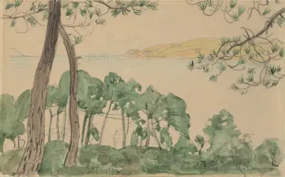 Saint-Tropez av Maurice Denis