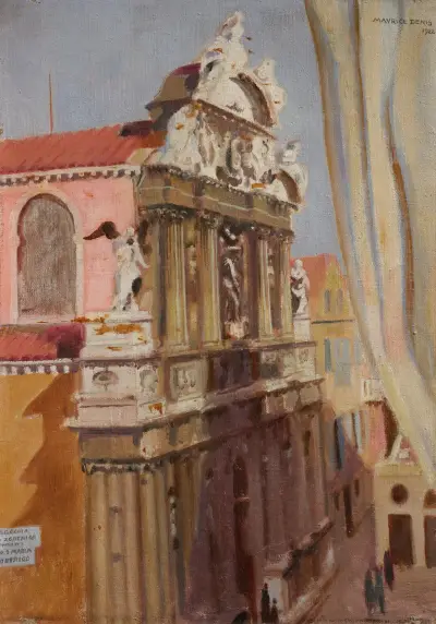 Santa Maria Zobenigo, Venise av Maurice Denis