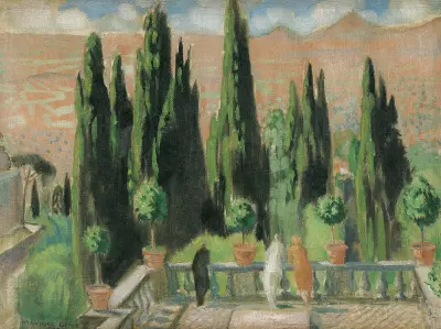 Villa d'Este av Maurice Denis