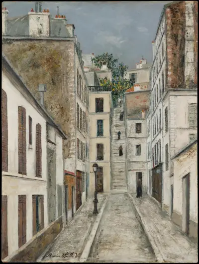 L’Impasse Cottin av Maurice Utrillo