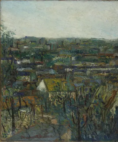 Toits à Montmagny av Maurice Utrillo