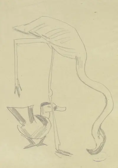 Flaming i kaczka, Max Beckmann