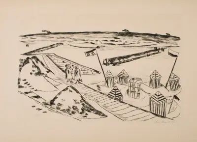 Strand von Max Beckmann