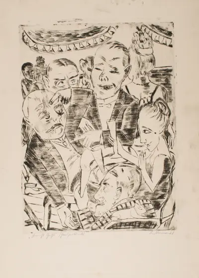 Here is Intellect av Max Beckmann