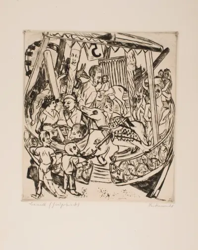 Merry-Go-Round av Max Beckmann