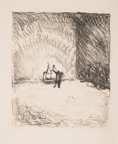Orfeusz przed Plutonem i Prozerpiną, 1909 – Nr. 2, Max Beckmann